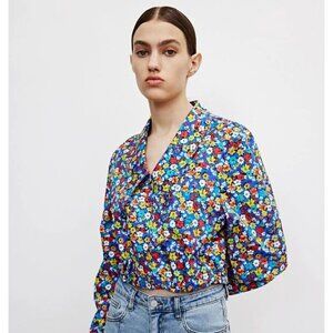 Free Gift! 🎁Urban Revivo Vintage-Style Button-Up Shirt